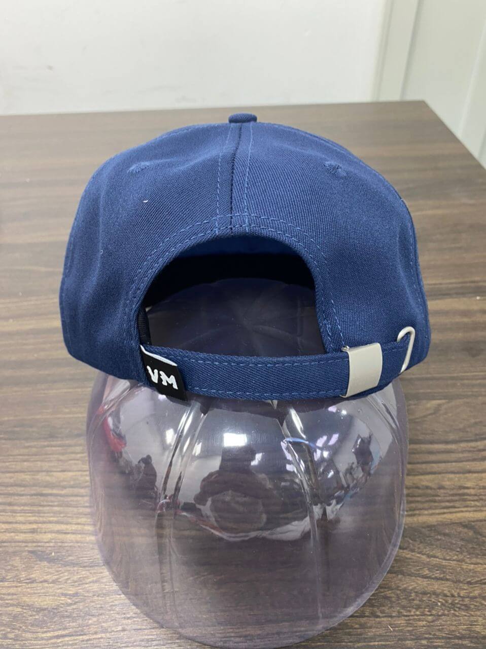Blue Chip VONN MARC CAP - Official Street Wear, navy blue cap with gold embroidery and decorative yellow rope.