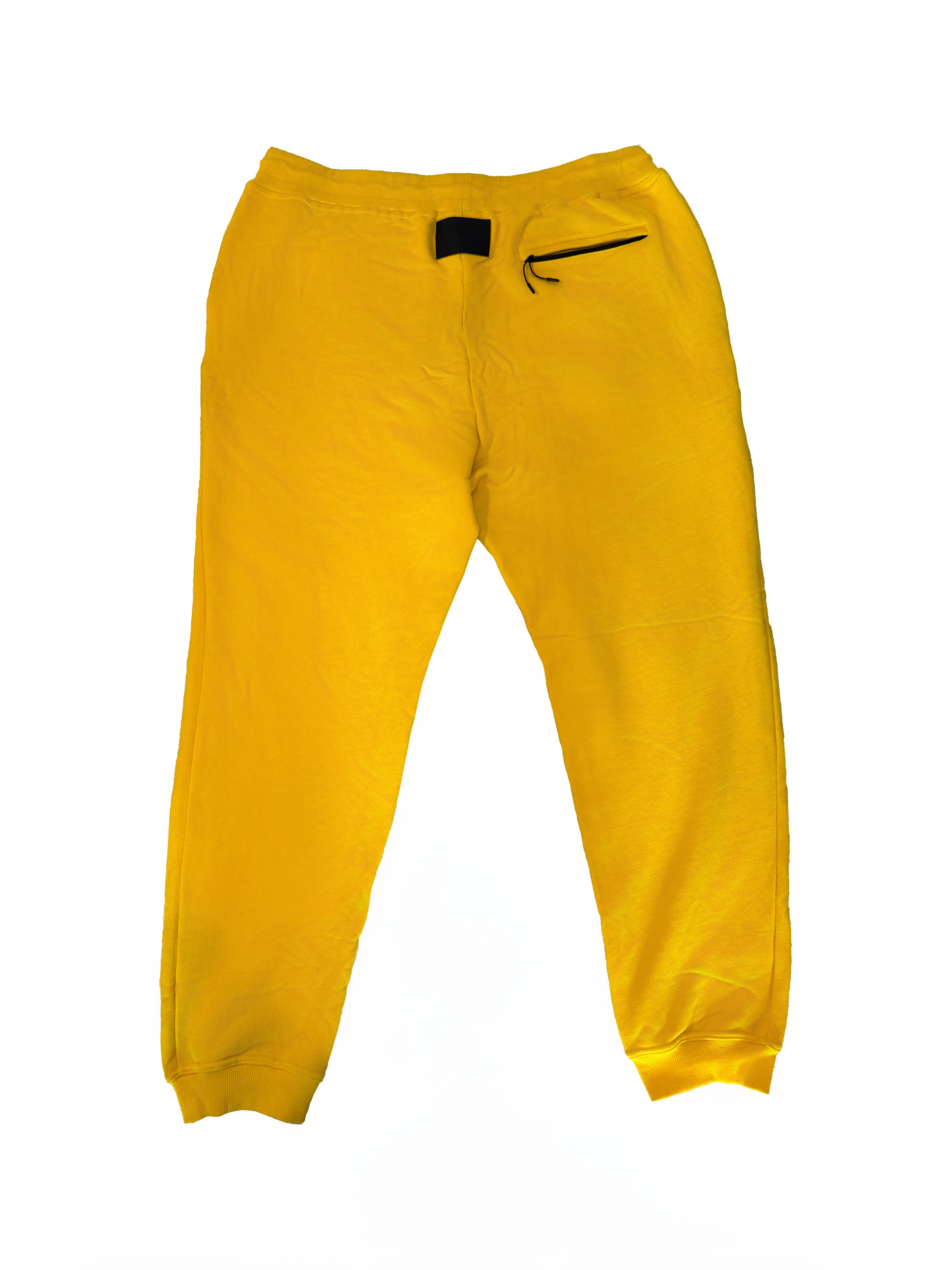 Banana Peel 100% cotton VONN MARC Sweat suit in bright yellow with unique graphic design.